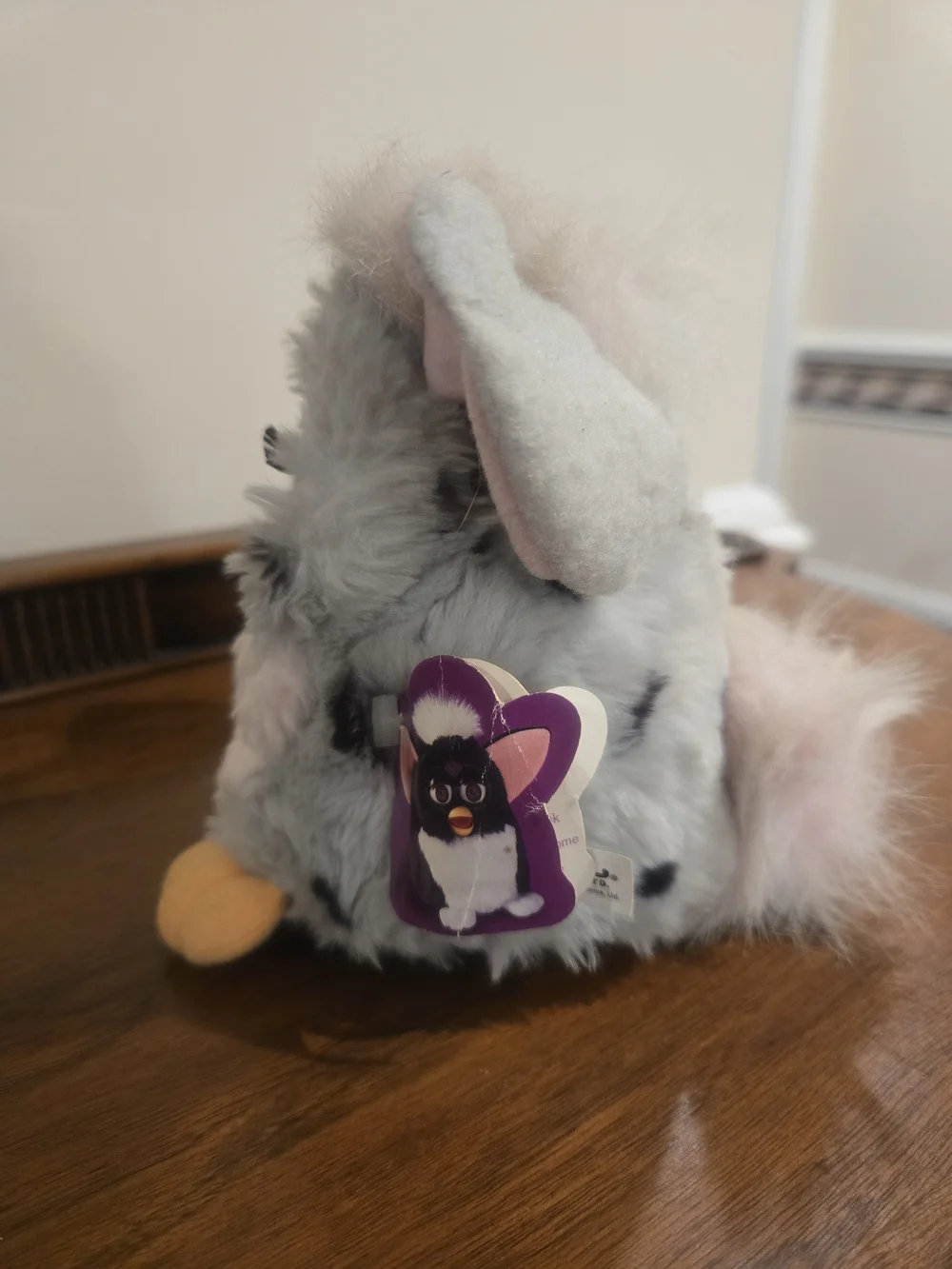 Furby soft gray